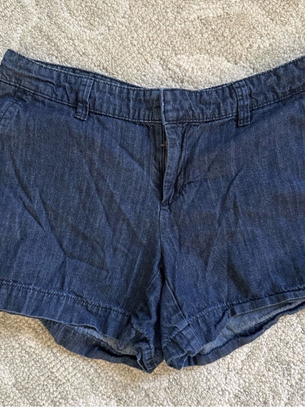 GAP Hadley Women's Size 10 Chambray Denim Shorts -016